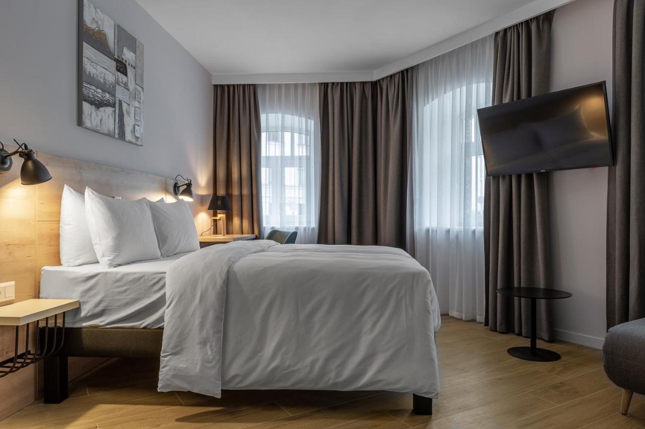 Kontrakt Boutique Hotel Kiev Bagian luar foto